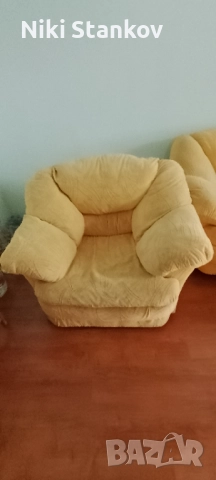 Холова гарнитура , снимка 2 - Дивани и мека мебел - 52501349