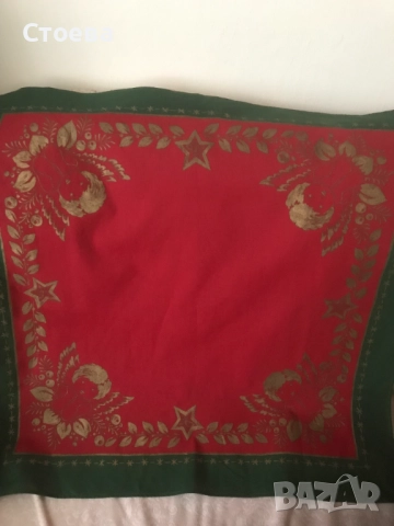 2 НОВИ коледни покривки, снимка 2 - Декорация за дома - 52444249