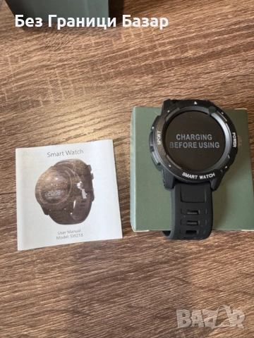 Нов Смарт часовник със спортен дизайн, тъчскрийн дисплей и функции за проследяване на активност