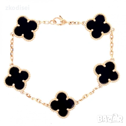 Златна дамска гривна Van Cleef 9,64гр. 18,0см. 14кр. проба:585 модел:37761-5