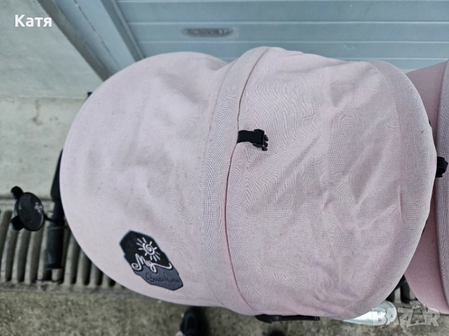 Детска триколка за близнаци, снимка 4 - Детски колички - 53456397