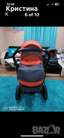 Количка Буба Бела 3в1, снимка 6 - Детски колички - 50360126