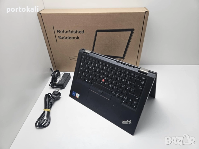 +Гаранция! Тъч! 2в1 Лаптоп Таблет Lenovo L13 Yoga Gen 2 Intel Core i5-1135G7 / 8GB RAM / 256GB SSD, снимка 7 - Лаптопи за работа - 52534905