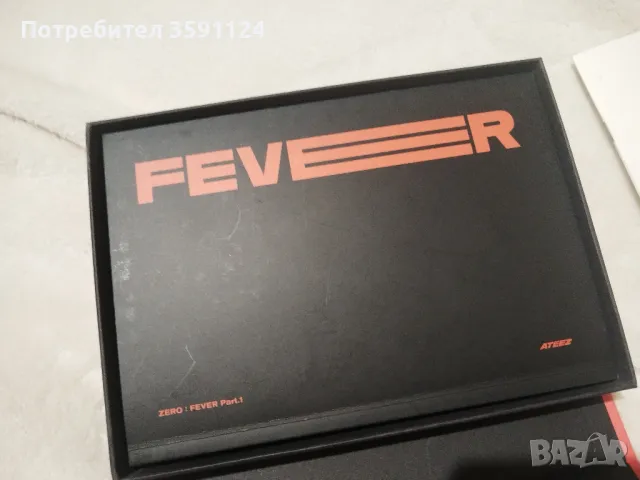 K-POP албум на ATEEZ:Fever Part 1 Dairy, снимка 2 - CD дискове - 48389984