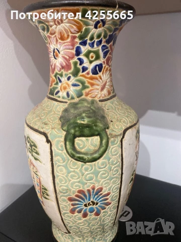 Стара китайска порцеланова ваза, снимка 4 - Антикварни и старинни предмети - 50457731