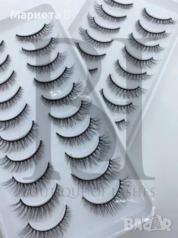 3D мигли естествен косъм • 𝐇𝐃𝟎𝟐 •, снимка 3 - Други - 51200093