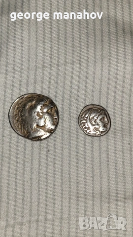 Продавам драхми и тетрадрахми с Александър Македонски , снимка 3 - Нумизматика и бонистика - 53892738