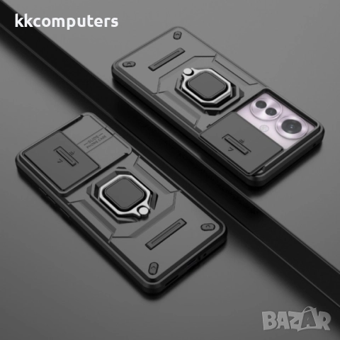 OPPO Reno11 F 5G Удароустойчив Ring Holder Калъф и Протектор