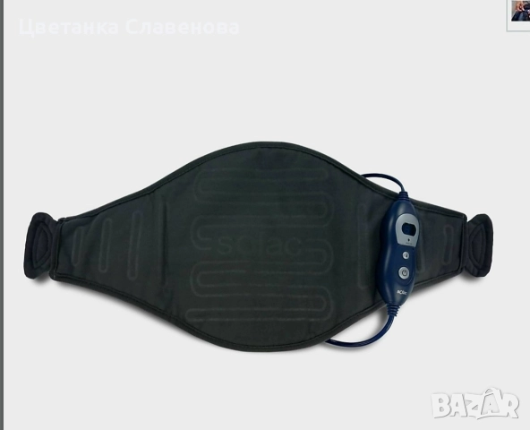 Ергономична затопляща подложка Lumbar Solac CT8680 100W 51 x 28 cm, снимка 6 - Масажори - 49302257
