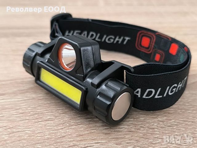 Акумулаторен LED фенер с магнит, челник с магнит, супер издържлив, снимка 6 - Аксесоари за велосипеди - 45196736