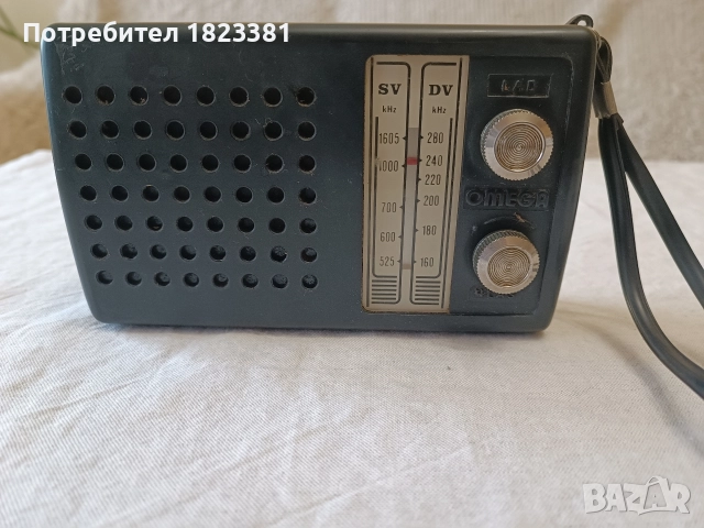 Ретро радио Омега, снимка 2 - Антикварни и старинни предмети - 52883257