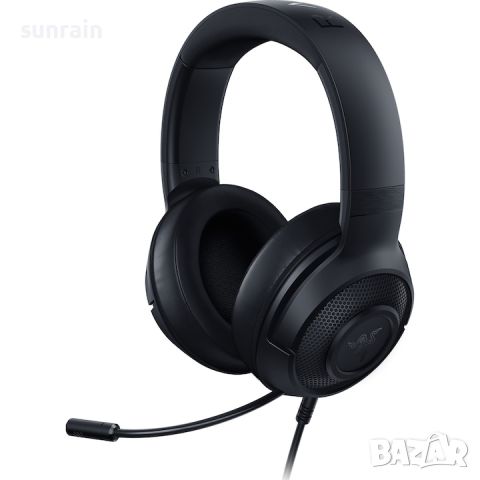 Слушалки Gaming Razer Kraken X, Мултиплатформени, Черни, снимка 1 - Слушалки и портативни колонки - 45436535