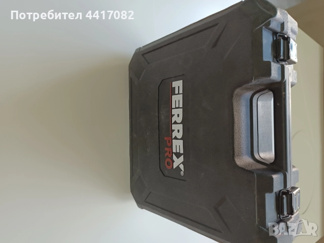 FERREX безчетков ъглошлайф, снимка 5 - Други инструменти - 52143793