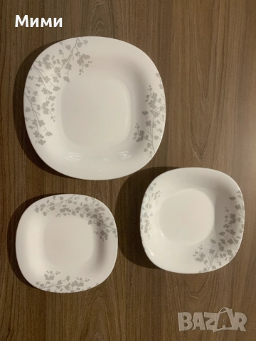 чинии за хранене аркопал с цветя