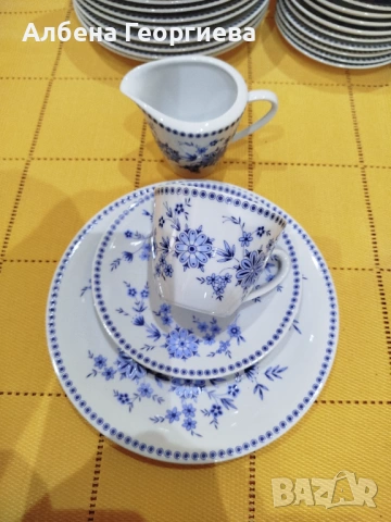 Порцеланов сервиз за кафе - SELTMAN WEIDEN BAVARIA DORIS Izolda☕☕, снимка 3 - Сервизи - 53071112