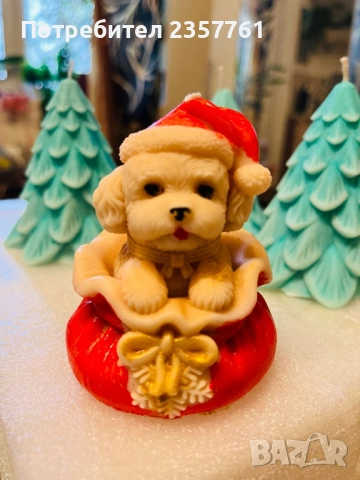 Ароматни коледни свещи, снимка 2 - Коледни подаръци - 52771892