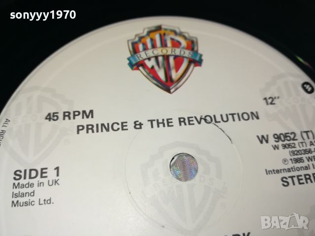 PRINCE & THE REVOLUTION-MADE IN UK-ВНОС ENGLAND 1605241445, снимка 7 - Грамофонни плочи - 45764523