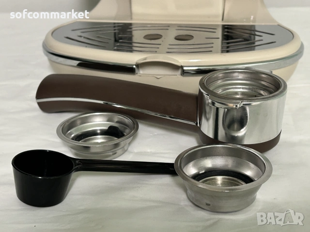 Еспресо машина DeLonghi Icona Vintage ECOV 311.BG – Ретро стил + 6 м. ГАРАНЦИЯ, снимка 7 - Кафемашини - 54109017