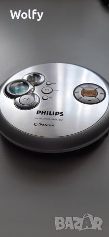 Discman Philips + Cd Case Speaker JVC