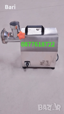 Професионална машина за мелене на месо Месомелачка ТК-22, снимка 3 - Месомелачки - 42080071