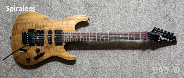 Ibanez S470KA Koa Top / 1996, Made in Japan /, снимка 3 - Китари - 47276377