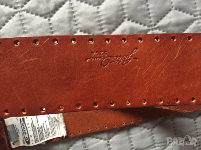 G-star оригинален дамски кафяв колан от естествена кожа М/85, снимка 10 - Колани - 53244801