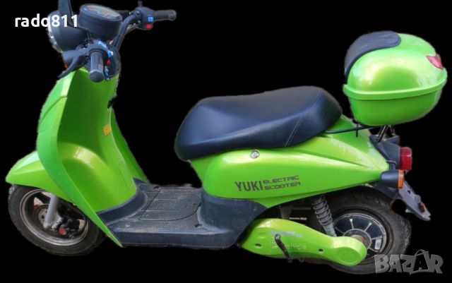 Електрически скутер yuki, снимка 1 - Мотоциклети и мототехника - 45743141
