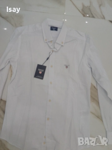 Мъжка риза GANT, снимка 5 - Ризи - 53919145