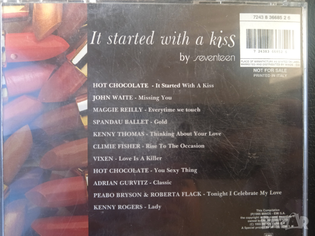 Hot Chocolate, Spandau Ballet и др. - Оригинален диск компилация музика от 90-те , снимка 2 - CD дискове - 44949944