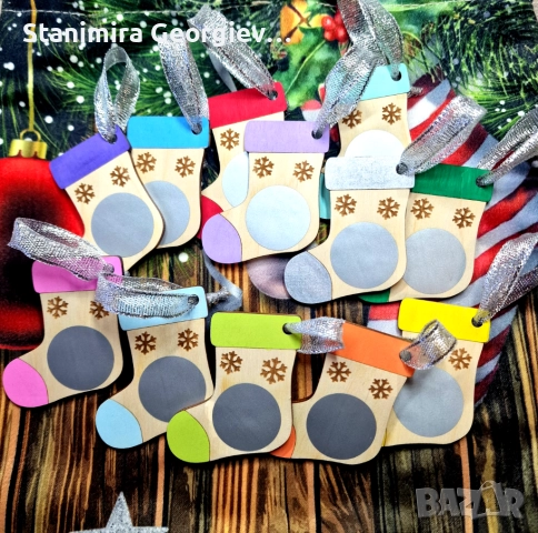 Дървени търкащи късмети за баница, снимка 9 - Декорация за дома - 52347527