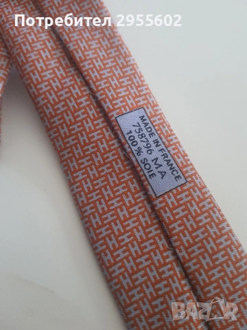Hermes копринена вратовръзка , снимка 3 - Други - 54005736