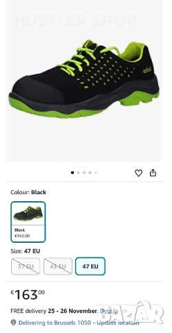 Работни обувки с метално бомбе ATLAS.Номер 43, снимка 9 - Други - 52344685