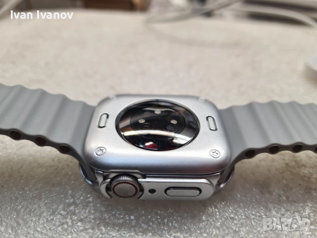 Смарт часовник Apple Watch Nike Series 7 GPS + Cellular - MKJ33BS/A, снимка 12 - Аксесоари за Apple - 53221343