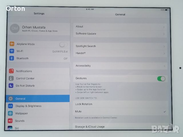 iPad (4th generation)
A1458, чист icloud
, снимка 3 - Таблети - 45551486