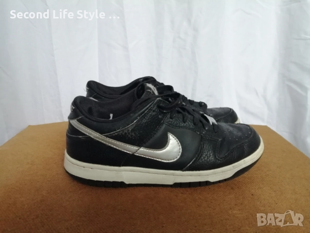 Номер 38 дамски кецове Nike Dunk Low Black Chrome Diamond Panda