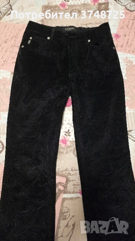 Велурени дънки Guess