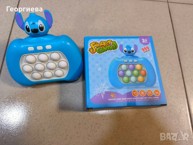 Интерактивна игра Pop-It Стич / Капибара