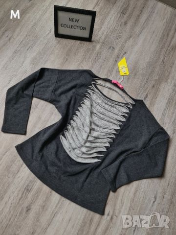 НОВА жестока дамска блуза с рязан гръб на намаление , снимка 5 - Блузи с дълъг ръкав и пуловери - 45860701