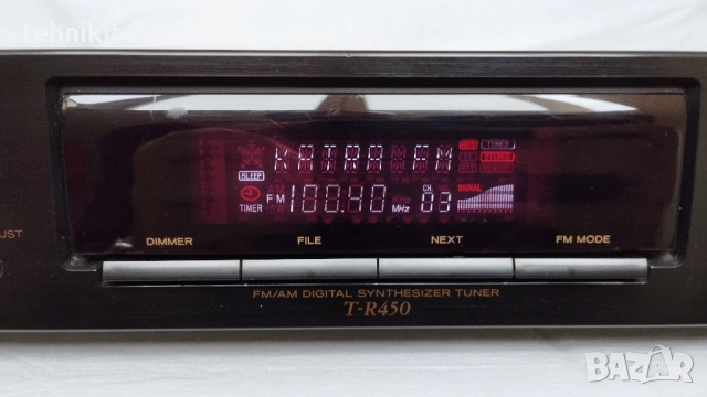 ⭐⭐⭐ TEAC T-R450 ⭐⭐⭐ Качествен и красив тунер с RDS/RT/PTY и 40 станции памет, снимка 3 - Други - 48458930