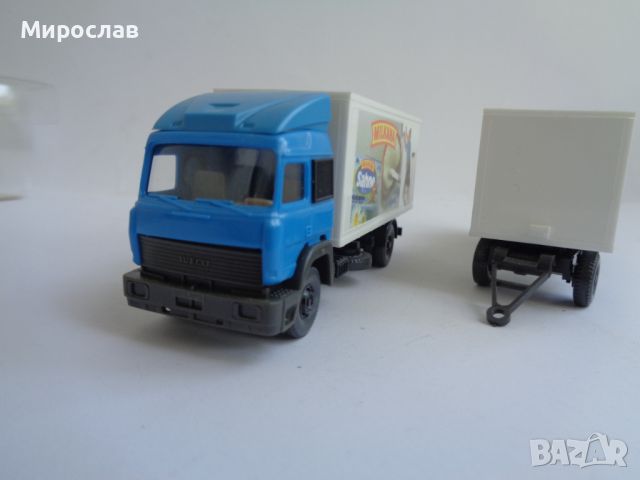  WIKING H0 1/87 IVECO КАМИОН МОДЕЛ ИГРАЧКА КОЛИЧКА , снимка 2 - Колекции - 46412394