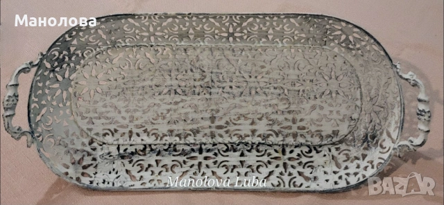 Винтидж декоративна табла Lilli Iron Grey в стил Рустик., снимка 2 - Аксесоари за кухня - 53117524