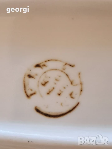 българско порцеланово плато елипса 26/2, снимка 6 - Сервизи - 50598274