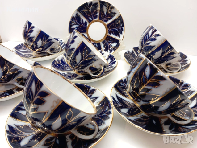 Руски порцелан , снимка 3 - Чаши - 48050784