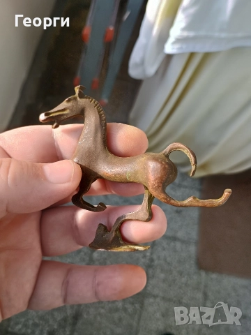 Бронзови конче-64, снимка 7 - Антикварни и старинни предмети - 52688946