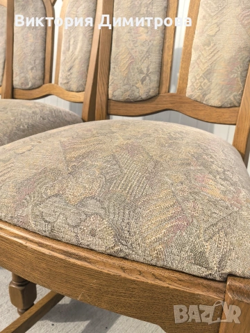 Комплект от 4 трапезни стола , снимка 4 - Столове - 53625196