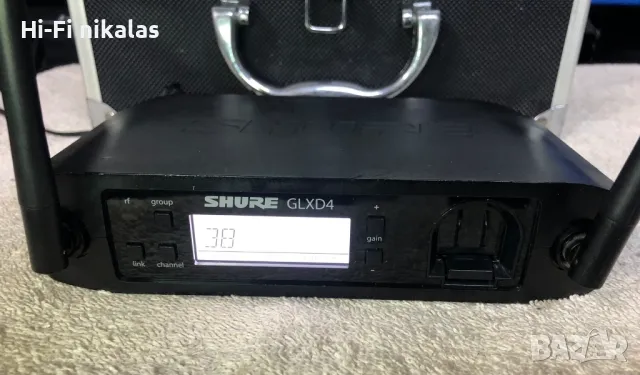 професионален микрофон с модем SHURE GLXD4 Z2 + куфар, снимка 1 - Микрофони - 49529341