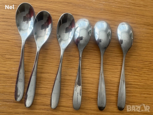 Елегантни лъжички за кафе Mogano Satin Charingworth- 6бр