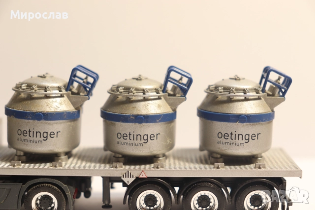 HERPA 1:87 H0 МERCEDES ACTROS КАМИОН МОДЕЛ, снимка 3 - Колекции - 52434621