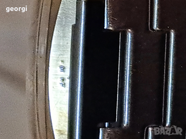 съветски позлатен часовник Poljot с метална верижка Полет , снимка 6 - Мъжки - 52668206