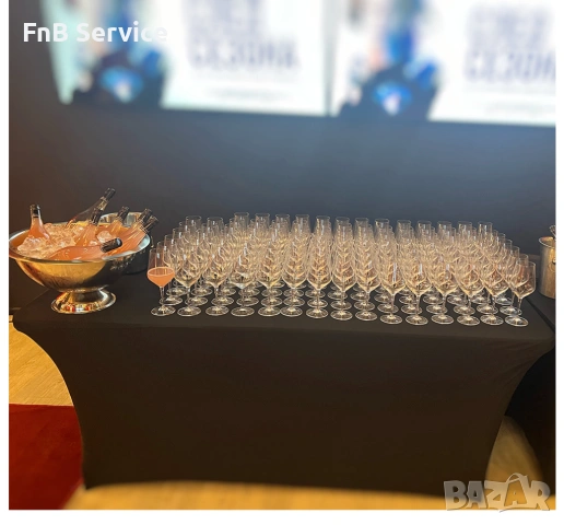 Кетъринг маси под наем 5 евро/бр. ПРОМО, снимка 5 - Кетъринг - 53127597